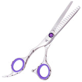 Washi Beauty - Cotton Candy Lefty 16 Tooth 5.5 Length Texturizing & Thinning Shear - Choose Green, Pink, or Purple