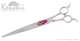 Kenchii Grooming - Flipper Even Handle Shears - Choose Straight or Curved and Your Size from 7.0 to 8.0