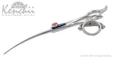 Kenchii Grooming - Five Star 7.0 Double Swivel Offset Shears / Scissors Choose Straight or Curved