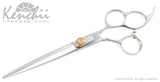 Kenchii Grooming - T3 Three Ring Handle Shears - Choose Straight or Curved and Your Size from 7.0 to 8.0