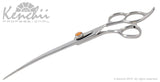 Kenchii Grooming - T3 Three Ring Handle Shears - Choose Straight or Curved and Your Size from 7.0 to 8.0