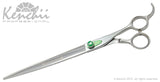 Kenchii Grooming - Mustang Offset Handle Shears / Scissors Choose Straight or Curved and Your Size from 7.5 to 9.5