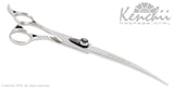 Kenchii Grooming - Lefty Shinobi Offset Shears / Scissors Choose Straight or Curved and Your Size 8.0 or 9.5