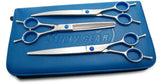 Show Gear Supreme Righty 7.0 Pet Grooming Shears - Choose Straight, Curved, or Set