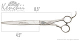 Kenchii Grooming - Jonathan David 8.5 Shears / Scissors Choose Straight or Curved