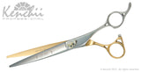 Kenchii Grooming - Lisa Leady Offset Handle 8.0 Shears / Scissors Choose Straight or Curved