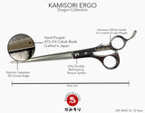 Kamisori Beauty -  Ergo Professional Beauty Shear 7.0 Large Finger Rings