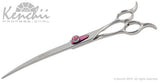 Kenchii Grooming - Flipper Even Handle Shears - Choose Straight or Curved and Your Size from 7.0 to 8.0