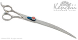 Kenchii Grooming - Lefty Five Star Offset Shears / Scissors Choose Straight or Curved and Your Size from 7.0 to 9.0