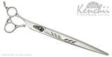 Kenchii Grooming - Lefty Shinobi Offset Shears / Scissors Choose Straight or Curved and Your Size 8.0 or 9.5